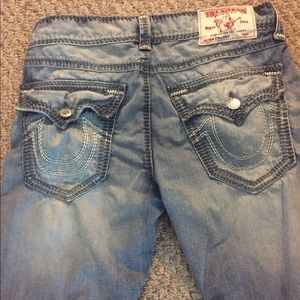True Religion Distressed denim jeans